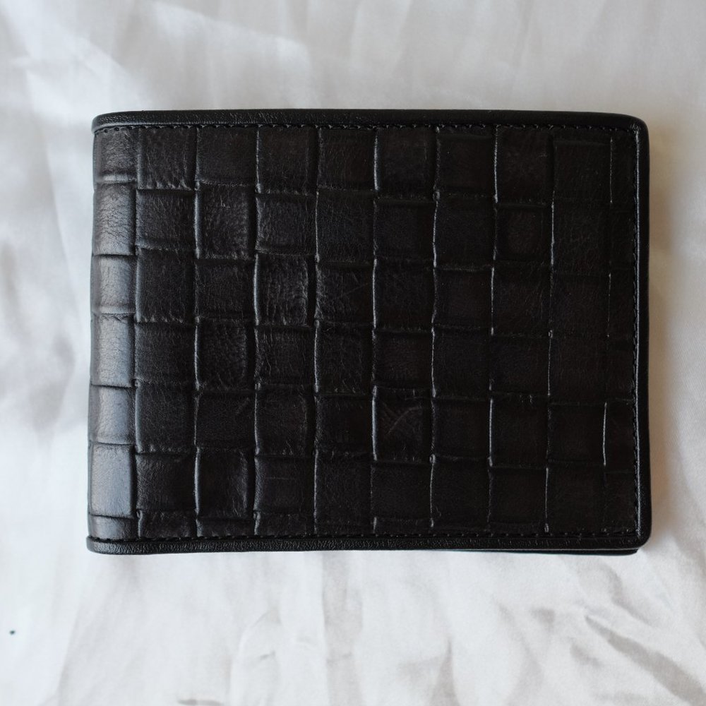 NWT Vintage Bosca Black Wallet